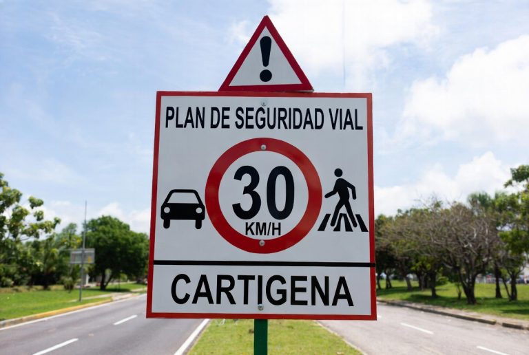El TAC ordena al Distrito de Cartagena cumplir con su Plan de Seguridad Vial