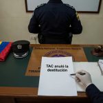El Tribunal Administrativo de Cundinamarca anuló la destitución de un uniformado por falta de prueba.