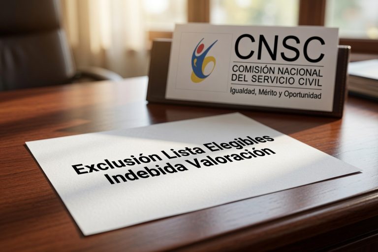 Tribunal Administrativo de Cundinamarca protege el mérito y ordena nombramiento de concursante excluido irregularmente