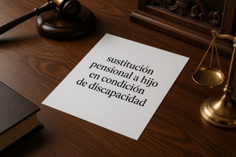Tribunal Administrativo de Cundinamarca restableció sustitución pensional a hijo en condición de discapacidad