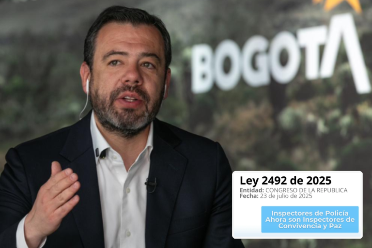 Tribunal Administrativo de Cundinamarca ordena al Alcalde Mayor implementar la ley sobre Inspectores de Convivencia y Paz